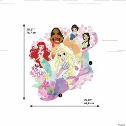 Coupon 🎁 Roommates Princess Palace Gardens Xl Peel And Stick Wall Decals 👏 -Deals Supplies Store roommates princess palace gardens xl peel and stick wall decals14098660 a02