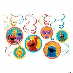 Best reviews of 🤩 Sesame Street® Hanging Swirl Decorations - 12 Pc. 🎉