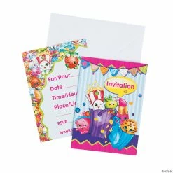 Cheap ✨ Shopkins™ Invitations - 8 Pc. 🔥