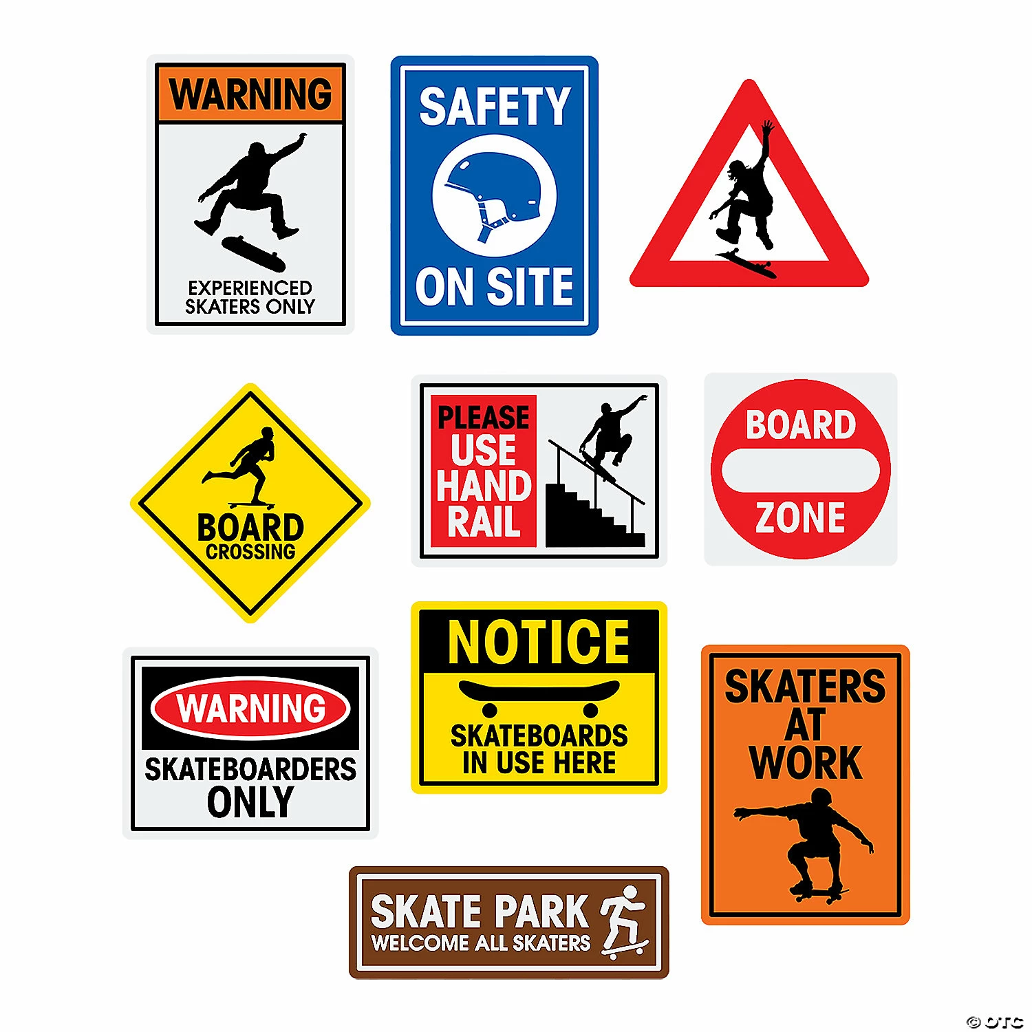 Best Pirce ๐ Skateboard Cutouts - 10 Pc. โญ 3 Best Pirce ๐ Skateboard Cutouts - 10 Pc. โญ