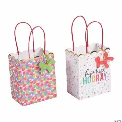 Hot Sale ✔️ Small Hip Hip Hooray Gift Bags - 4 Pc. ✨