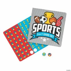 Best reviews of 🥰 Sports Icons 3-in-1 Game Sets - 12 Pc. ✔️