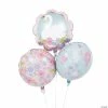 New 😀 Sweet Swan 18" Mylar Balloon Set - 3 Pc. 💯