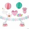 Discount 🤩 Sweet Swan Baby Shower Decorating Kit - 10 Pc. 👍