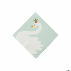 Cheap 😍 Sweet Swan Beverage Napkins - 16 Pc. ❤️