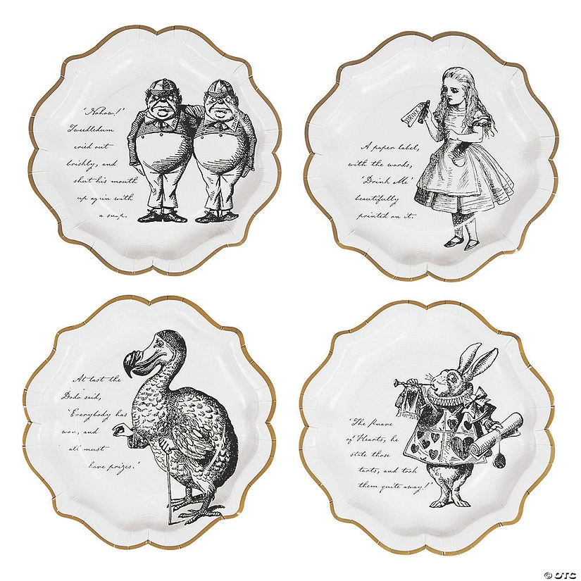 Hot Sale π₯ Talking Tables Truly Alice Dinner Plates - 8 Ct. βοΈ 3 Hot Sale π₯ Talking Tables Truly Alice Dinner Plates - 8 Ct. βοΈ