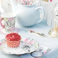 Budget 🎉 Talking Tables Truly Alice Scalloped Paper Dessert Plates - 12 Ct. 👏 -Deals Supplies Store talking tables truly alice scalloped paper dessert plates 12 ct 13788993 a02