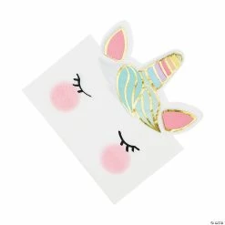 Buy ⌛ Talking Tables We Heart Unicorns Face Luncheon Napkins - 12 Pc. 👏