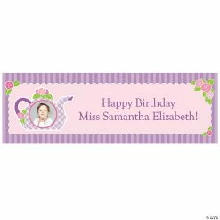 Brand new 🎁 Tea Party Photo Custom Banner 🎉