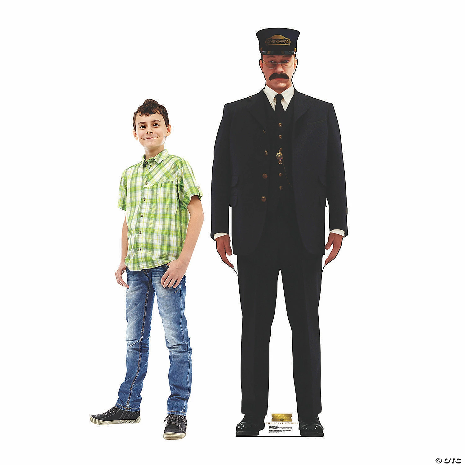 Brand new 🎉 The Polar Express™ Conductor Life-Size Cardboard Stand-Up 🔔 4 Brand new 🎉 The Polar Express™ Conductor Life-Size Cardboard Stand-Up 🔔 - Image 2