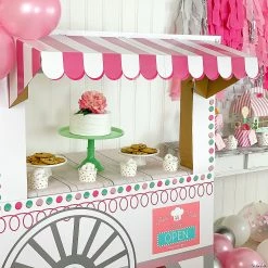 Hot Sale 😀 Treat Cart Life-Size Cardboard Stand-Up 🎉 -Deals Supplies Store treat cart life size cardboard stand up13957164 a02