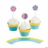 Best Sale 🔥 Tweet 1st 🎂 Birthday Cupcake Wrappers with Picks - 100 Pc. 🌟