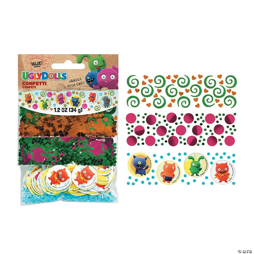 Brand new 🤩 UglyDolls Confetti 😉 3 Brand new 🤩 UglyDolls Confetti 😉