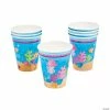 Budget 🛒 Under the Sea Mermaid Party Paper Cups - 8 Ct. 😉 -Deals Supplies Store under the sea mermaid party paper cups 8 ct 70 9732