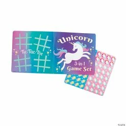 New 💯 Unicorn 3-in-1 Game Sets - 12 Pc. 🎁