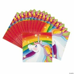 Hot Sale 👏 Unicorn Beverage Napkins - 16 Pc. ❤️