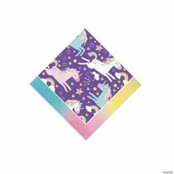 Brand new 🌟 Unicorn 🎂 Birthday Beverage Napkins - 16 Pc. 😀