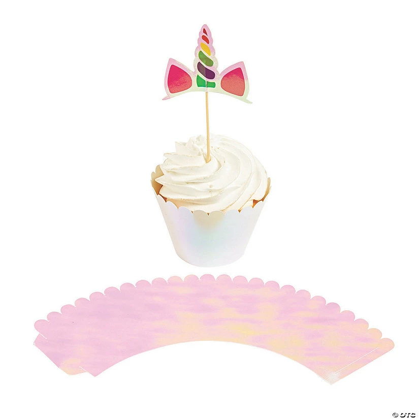 Promo π Unicorn Cupcake Wrappers with Picks - 48 Pc. π 3 Promo π Unicorn Cupcake Wrappers with Picks - 48 Pc. π