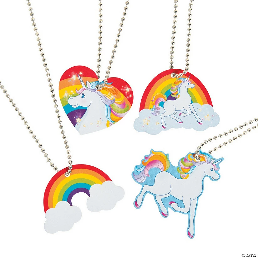 Deals 👏 Unicorn 🦮 Dog Tag Necklaces - 12 Pc. ⭐ 3 Deals 👏 Unicorn 🦮 Dog Tag Necklaces - 12 Pc. ⭐