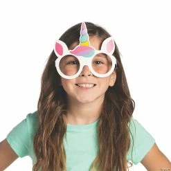 Flash Sale ✔️ Unicorn Paper Glasses - 12 Pc. 🧨 -Deals Supplies Store unicorn paper glasses 12 pc 13909849 a01