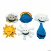Cheapest 🥰 What’s the Weather Stuffed Hand Puppets - 6 Pc. 🔔 -Deals Supplies Store what s the weather stuffed hand puppets 6 pc 58 1017