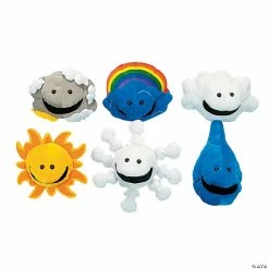 Cheapest 🥰 What’s the Weather Stuffed Hand Puppets - 6 Pc. 🔔