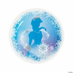 Wholesale 😉 Winter Princess Paper Dinner Plates - 8 Ct. 🌟