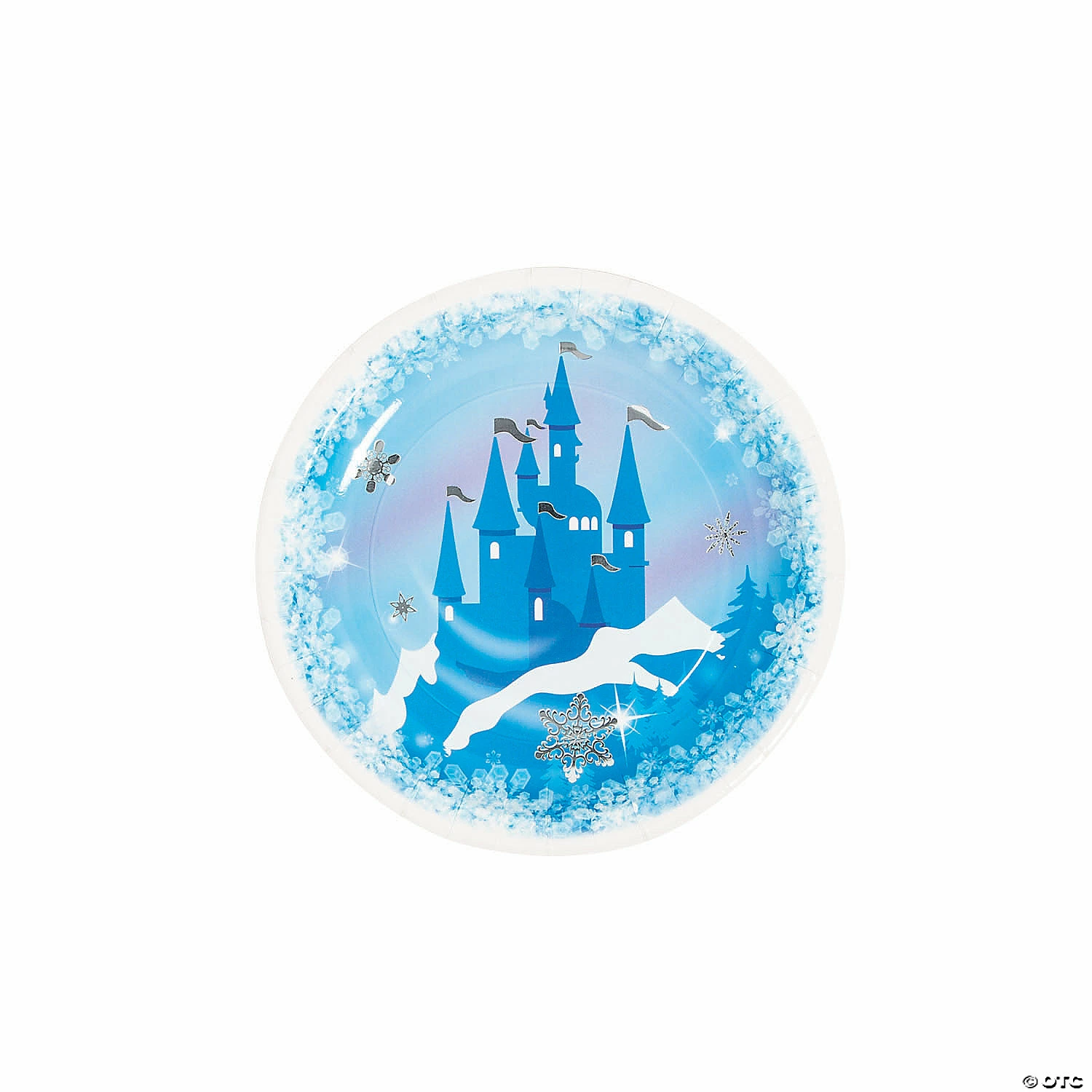 Hot Sale π€© Winter Princess Party Ice Castle Paper Dessert Plates - 8 Ct. π 3 Hot Sale π€© Winter Princess Party Ice Castle Paper Dessert Plates - 8 Ct. π