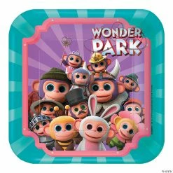 Buy 🛒 Wonder Park™ Chimpanzombies Square Paper Dessert Plates - 8 Ct. 💯