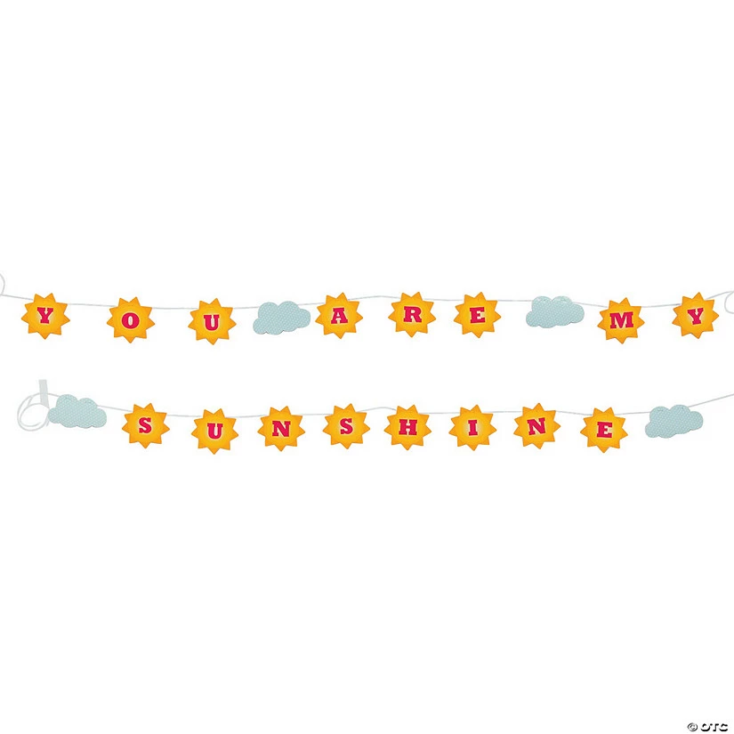 New π You Are My Sunshine π Birthday Paper Pennant Banner - 2 Pc. π― 3 New π You Are My Sunshine π Birthday Paper Pennant Banner - 2 Pc. π―