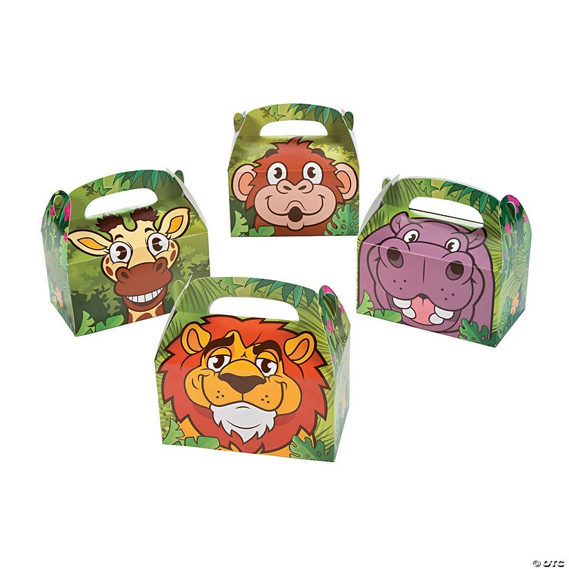 New π Zoo Adventure Favor Boxes - 12 Pc. βοΈ 3 New π Zoo Adventure Favor Boxes - 12 Pc. βοΈ
