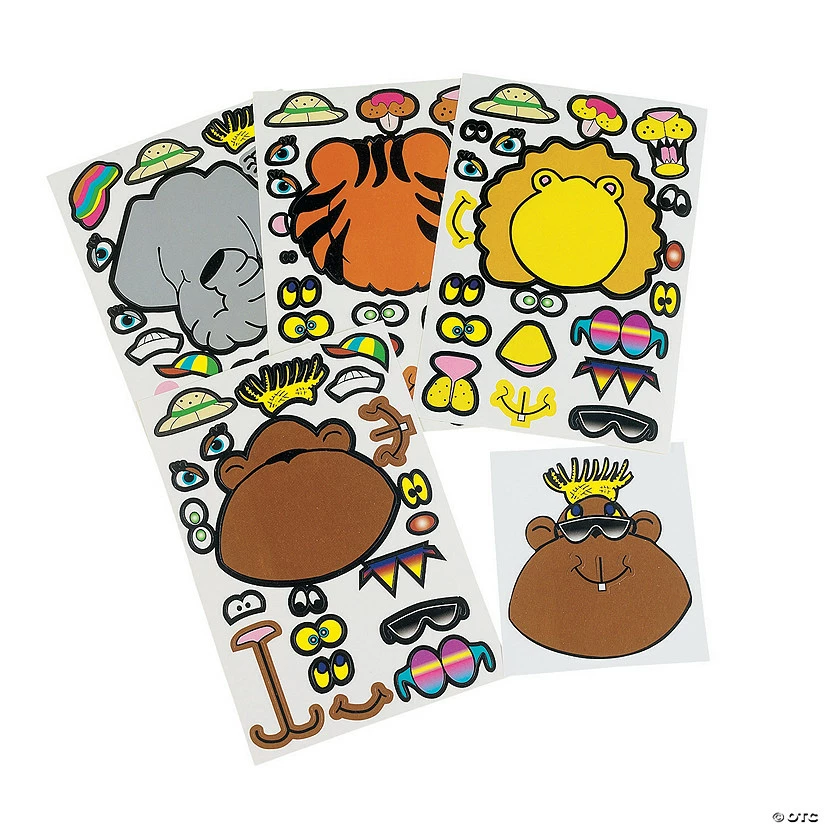 Best Pirce β¨ Zoo Animal Sticker Sheets - 12 Pc. π 3 Best Pirce β¨ Zoo Animal Sticker Sheets - 12 Pc. π